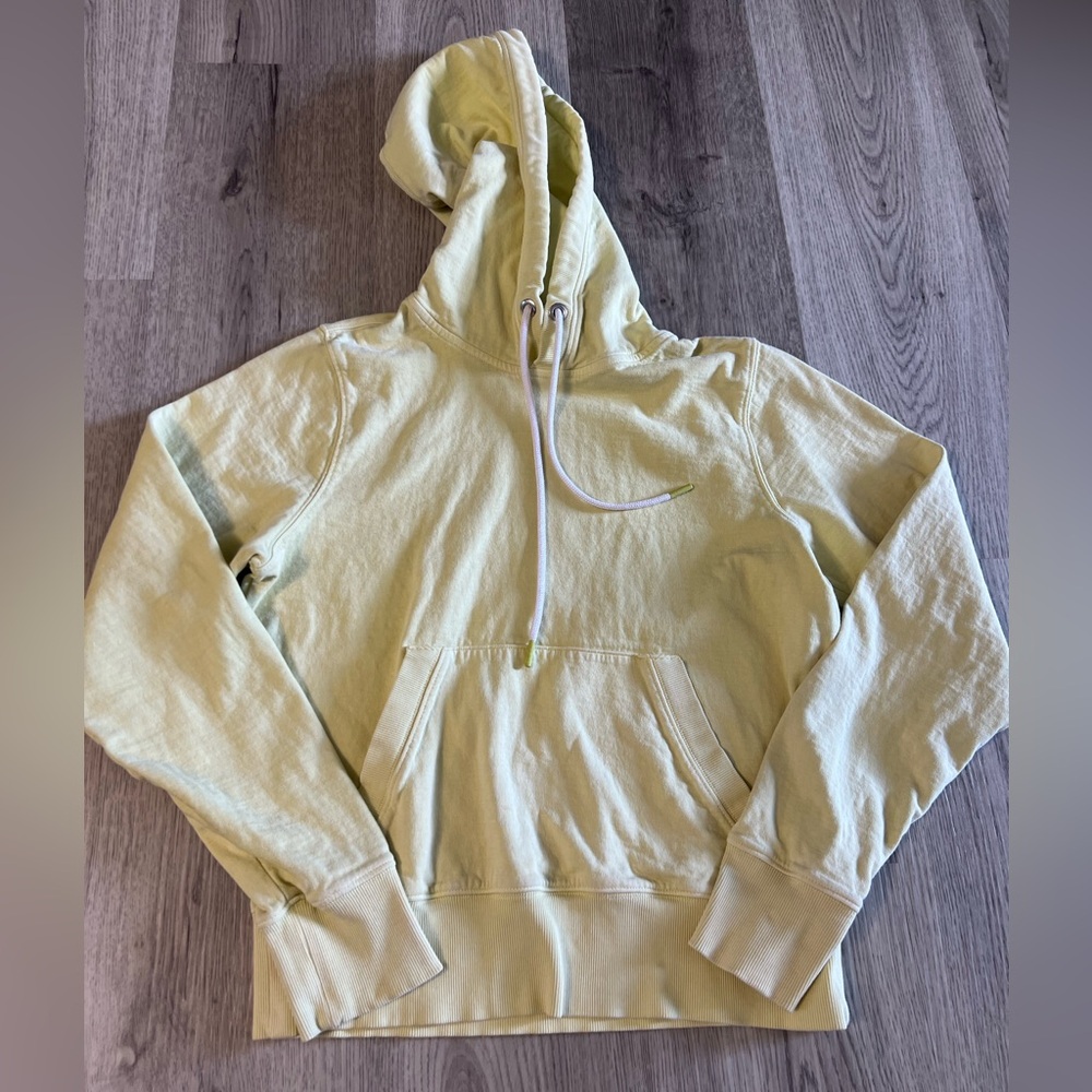 Athleta Women’s Pullover hooded sweatshirt size S Lime